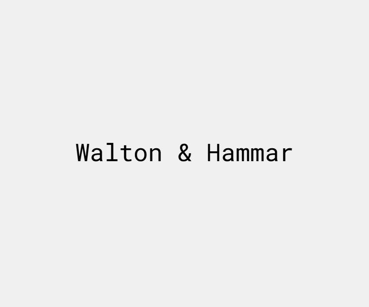 Walton & Hammar